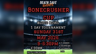 Death Save Gaming presents - Bonecrusher cup Blood bowl🗡️